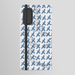 Blue Birds Android Wallet Case