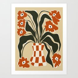 Terracotta Spring   Art Print