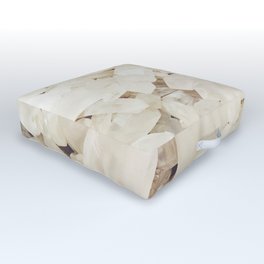 Quartz Crystals Outdoor Floor Cushion