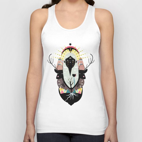 SANTA Unisex Tank Top