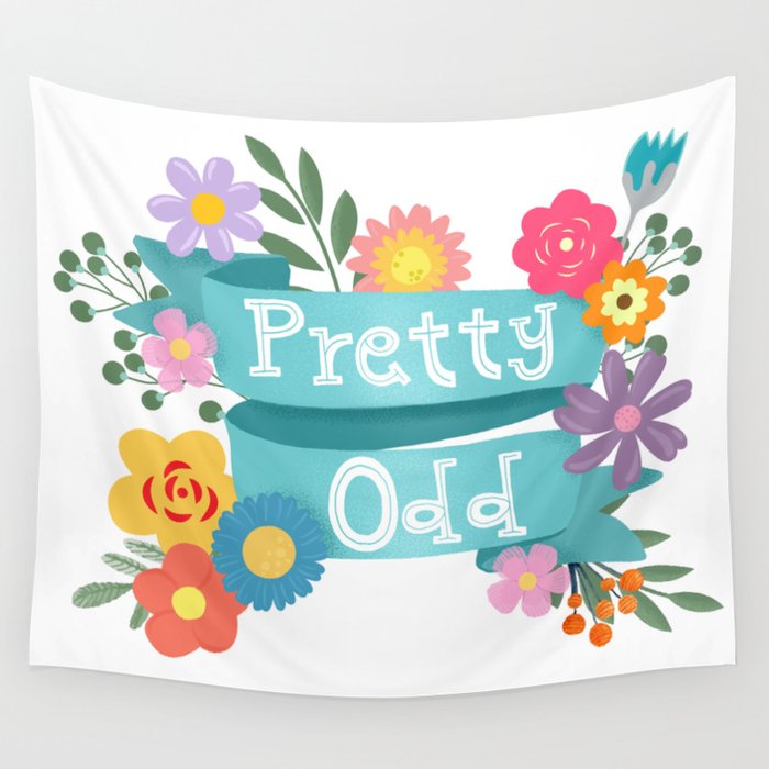 Pretty odd outlet wall tapestry