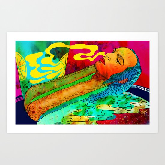 "Lux" by Steven Fiche Art Print