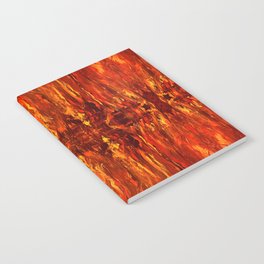 Raging Orange Notebook