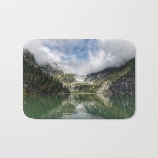 Lake Landscape #mountains Bath Mat