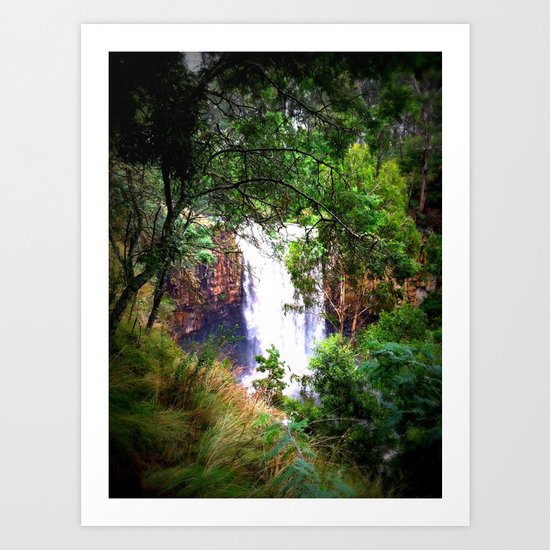 Trentham Falls Art Print