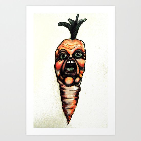 The Cries of the Carrots Art Print
