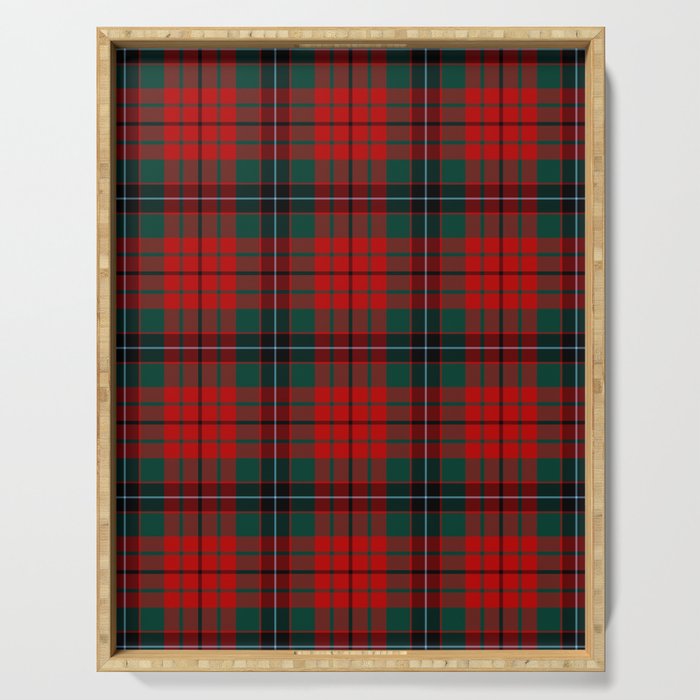 Clan Nicolson Tartan Serving Tray