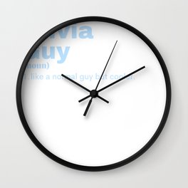 Trivia Guy - Trivia Wall Clock