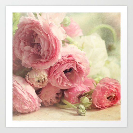 the first bouquet Art Print