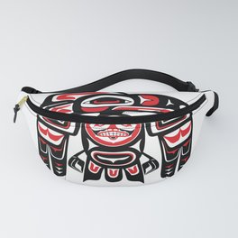 Raven Haida Native American Tlingit Art Alaska Fanny Pack