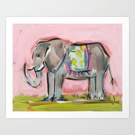 Watercolor Elephant Art Prints For Any Decor Style Society6