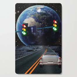 road to space Cutting Board