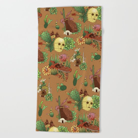 Serene Tatooine Beach Towel