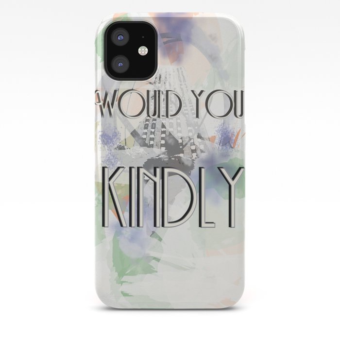 Would You Kindly Bioshock Iphone Case By Scratched Society6