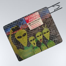 Out of This World Selfie Picnic Blanket
