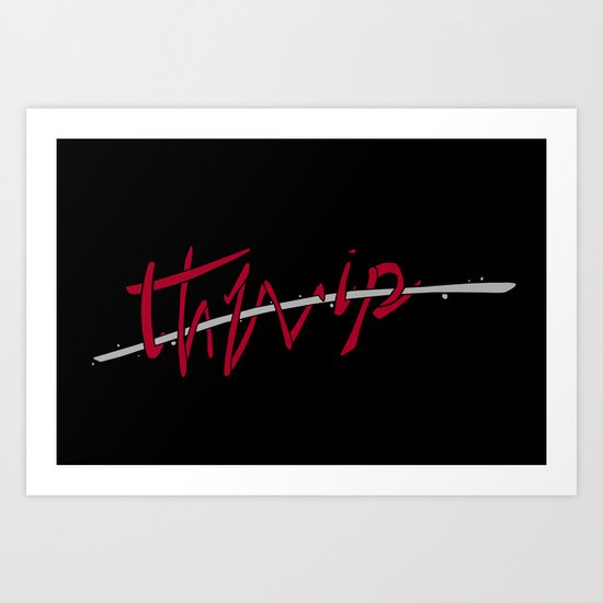 thwip Art Print