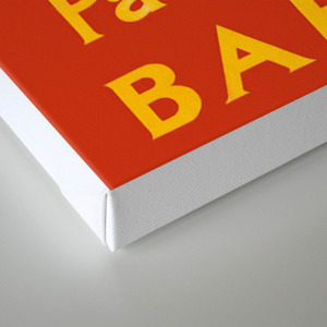 Vintage Poster Pates Baroni Canvas Print By Mosfunky Society6