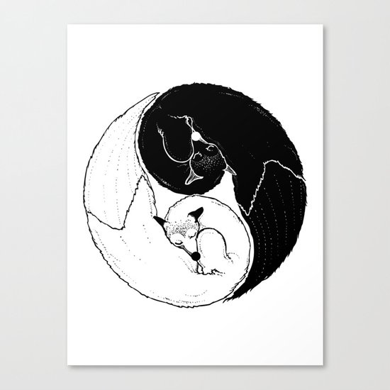 The Tao of Fox Canvas Print
