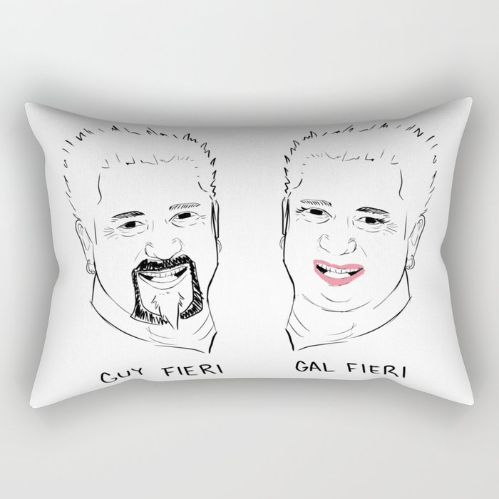 Gal Fieri Rectangular Pillow
