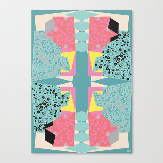 Paper Layer Canvas Print