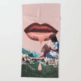 Lost in Nature Beach Towel