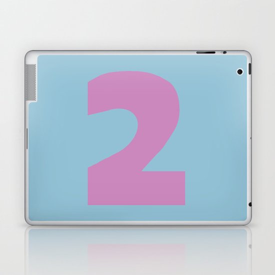 Number 2 Laptop & iPad Skin