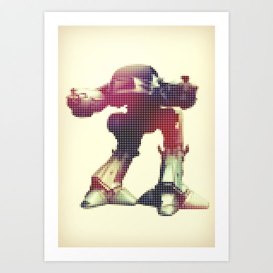 Rodot: ED-209 Art Print