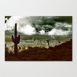 The Majesty of the Superstitions Canvas Print