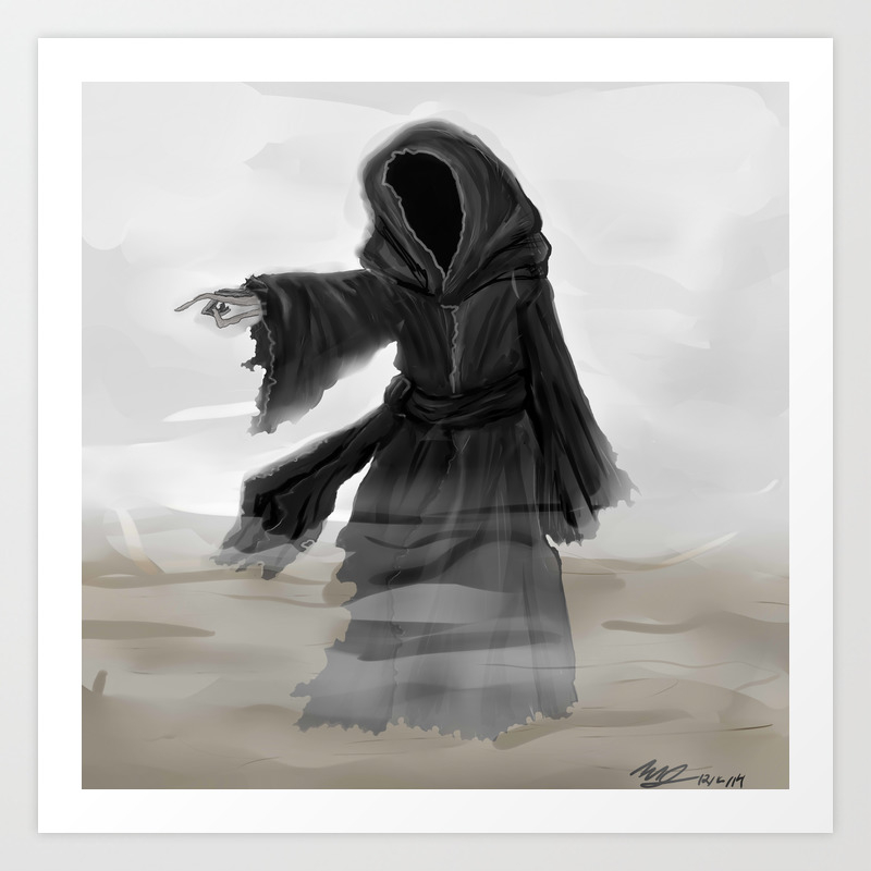 Ghost Of Christmas Yet To Come Art Print By Phoenixoftheashes Society6 Ghost Of Christmas Yet To Come Art Print By Phoenixoftheashes Society6