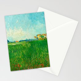 Vincent van Gogh - Field with Poppies, 1888 Stationery Card