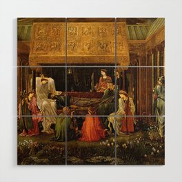  The Last Sleep of Arthur in Avalon - Edward Burne-Jones Wood Wall Art