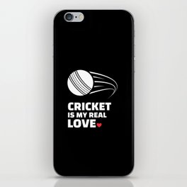 I love bowling Stylish bowling silhouette design for all bowling lovers. iPhone Skin