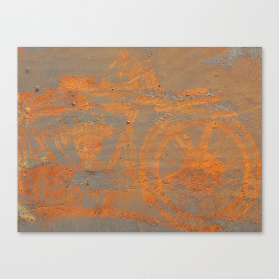 Oxidation Speed Canvas Print