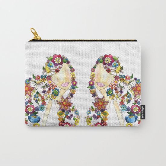 Flower Girl One Carry-All Pouch
