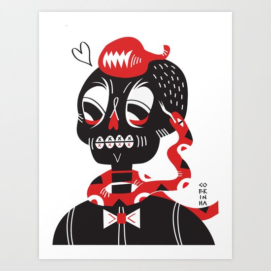 Lord Calaverito Art Print