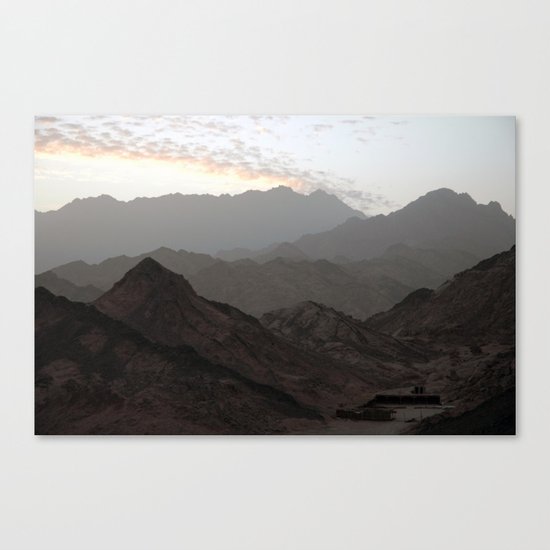 Sinai Mountains, Egypt Canvas Print