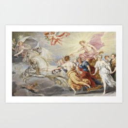 Apollo on his Sun Chariot Jan Boeckhorst Renaissance Painting Art Print