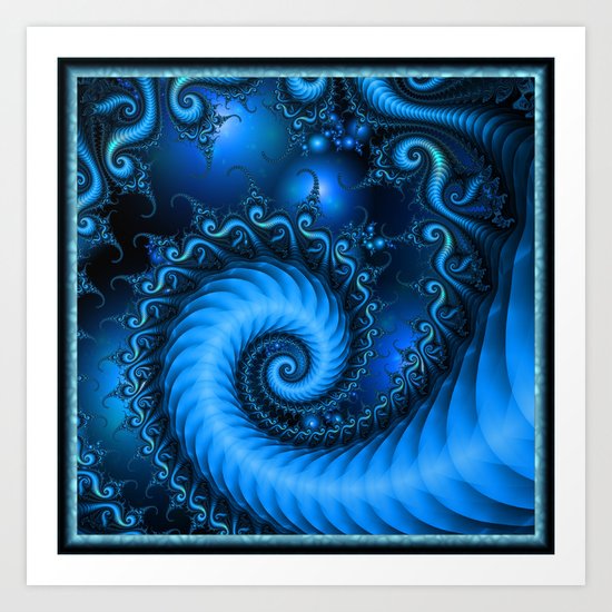 Space Race. Art Print