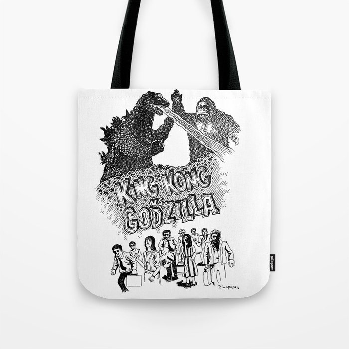 Godzilla .vs. King Kong Tote Bag