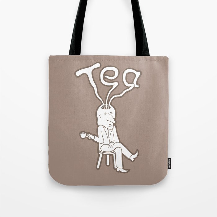 Tea Head Tote Bag