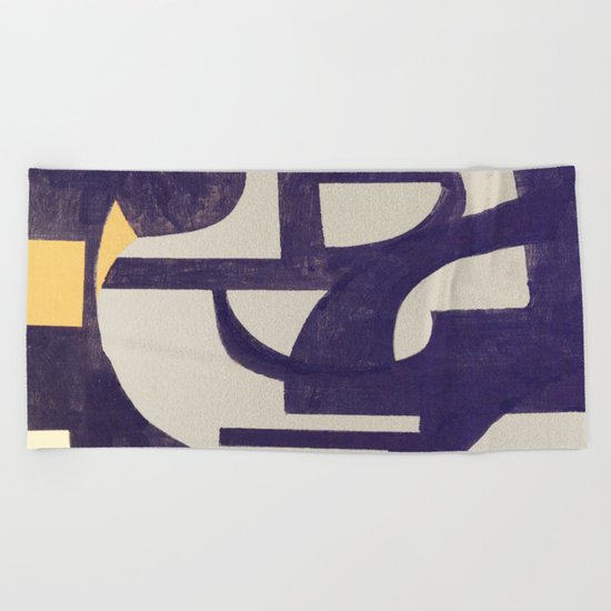 The Primitive Man Beach Towel