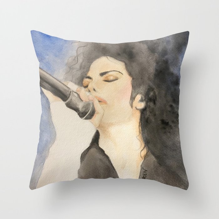 Love Is A Feeling Throw Pillow