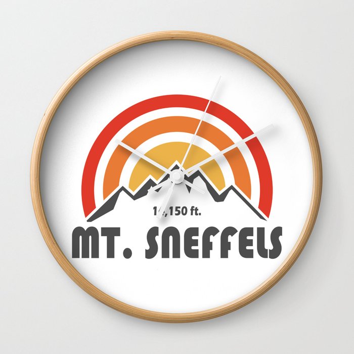 Mt. Sneffels Colorado Wall Clock