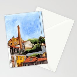 Alfama Buildings Stationery Cards