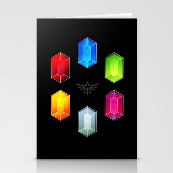Zelda Just Want Them Rupees Stationery Cards