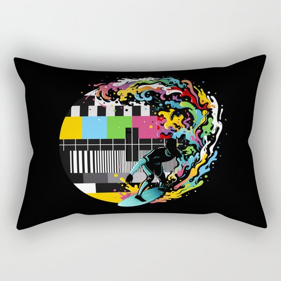 Pattern Surfer Rectangular Pillow