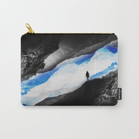 Vision of the frosty mountains Carry-All Pouch
