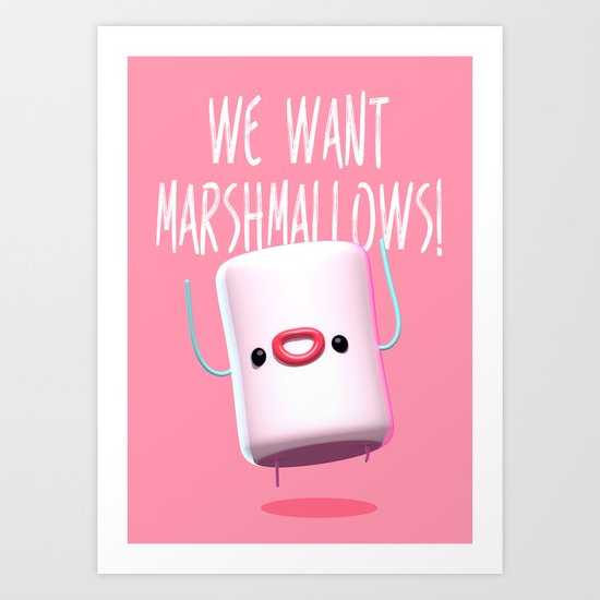 What do we want?? Art Print
