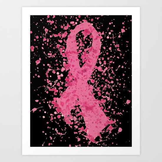 Breast Cancer Art Print