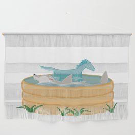 Puppy Pool Party Wall Hanging